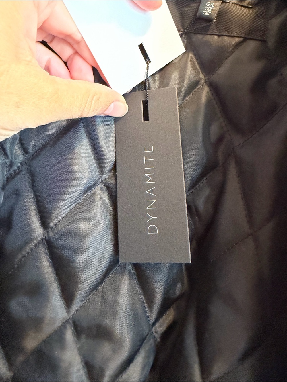 Dynamite Black Bomber Jacket - Picture 5 of 8